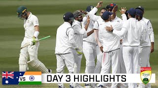 Superb India take control after Aussie batting disaster | Vodadone Test Series 2020-21