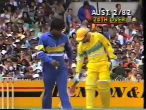 1989 Australia v Sri Lanka Boxing Day ODI (Benson and Hedges World Series Cup cricket @ MCG)