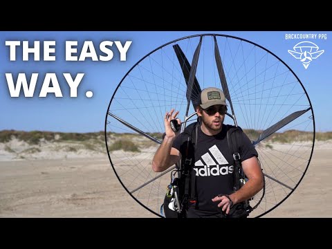 How To Start A Paramotor With A Vittorazi Moster 185 Plus