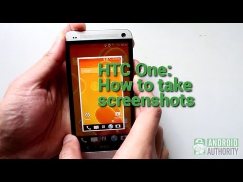 comment prendre un screenshot sur htc