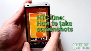 How to take screenshots on the HTC One