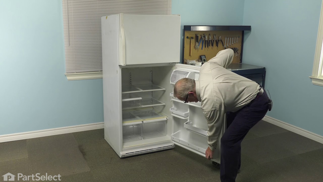 Replacing your Whirlpool Refrigerator Door Trim - White