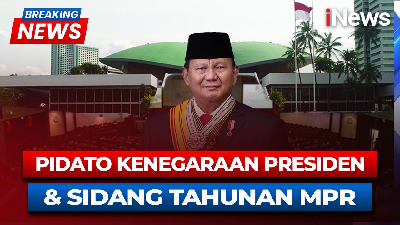 🔴BREAKING NEWS Pidato Kenegaraan Presiden RI pada Sidang Tahunan MPR RI | 15/8