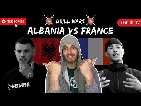 ALBANIAN DRILL VS FRENCH DRILL | DRILL WARS - EPISODE #001 | UK REACTION