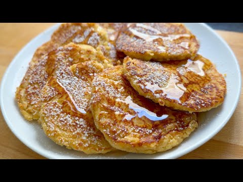 Juicy Oatmeal Apple Pancakes | Easy and Healthy Breakfast Recipe!