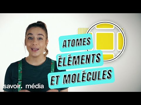 Atomes, éléments et molécules - Condensé de science