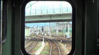 【芸備線】　キハ47からの前面展望　広島駅～矢賀駅