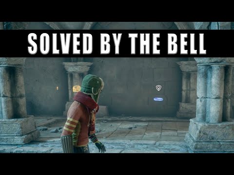 Hogwarts Legacy Solved By The Bell - Find the Item and Use the Musical Map to find the Treasure