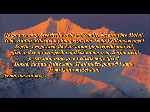 Dova kojom se moli za velika djela.