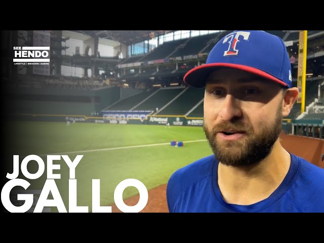 Videouttalande av Joey Gallo Engelska