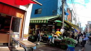 散歩　サンロード中の橋商店街　東京都江東区大島/Sun Road Nakanohashi shopping street, Japan Waking