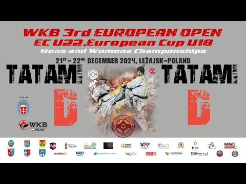 2024 WKB 3rd European Open Championship, U22, European CUP - Day 1 / Tatami D