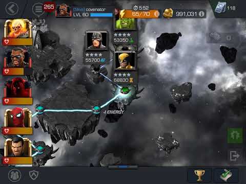 Realm of legends Wolverine with Void MCOC