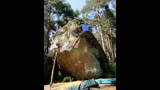 Video thumbnail de Cuando pica la marabunta, 6C+. Valsaín