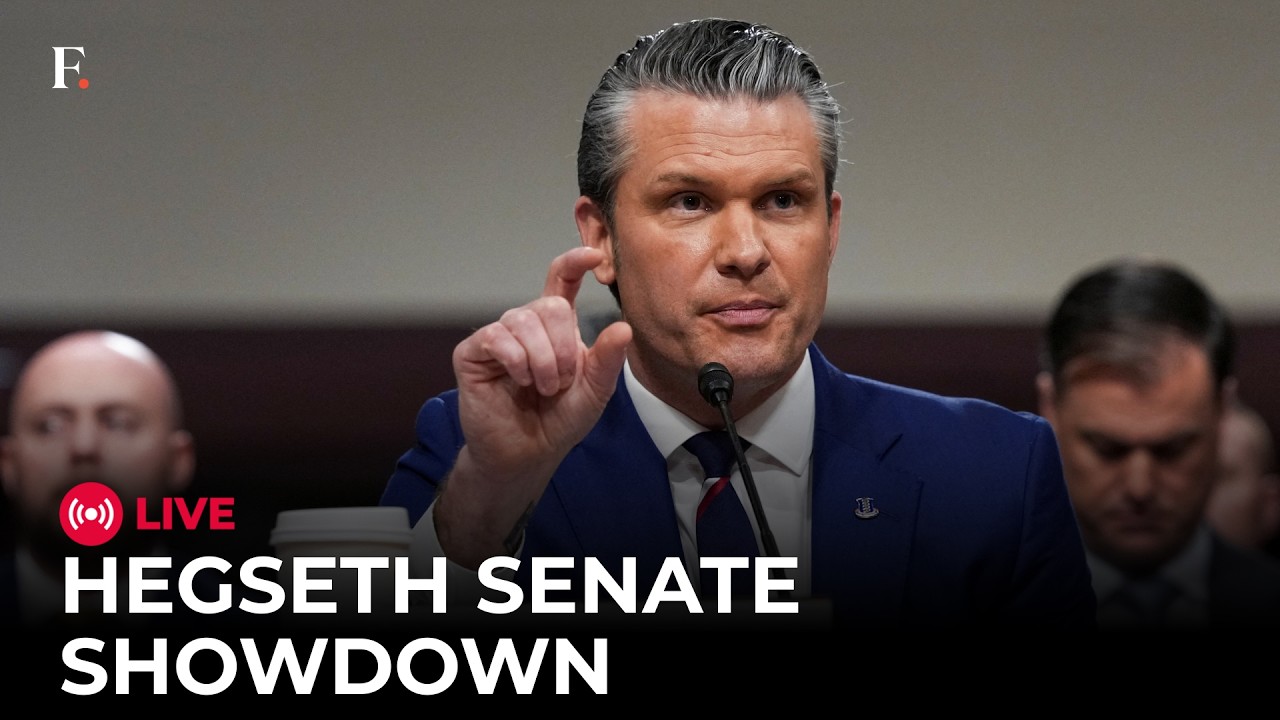 LIVE: Senators Grill US War Secy Pete Hegseth Over Iran War Costs, Casualties & Strategy