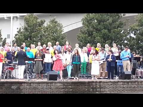 Easter at Coolidge Park Chattanooga TN 2013