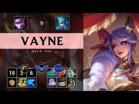 Vayne Top vs Gwen: Triple Kill, Legendary - EUW Diamond Patch 25.S1.1