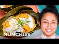 Make Amok, Fish Curry Steamed In Banana Leaves