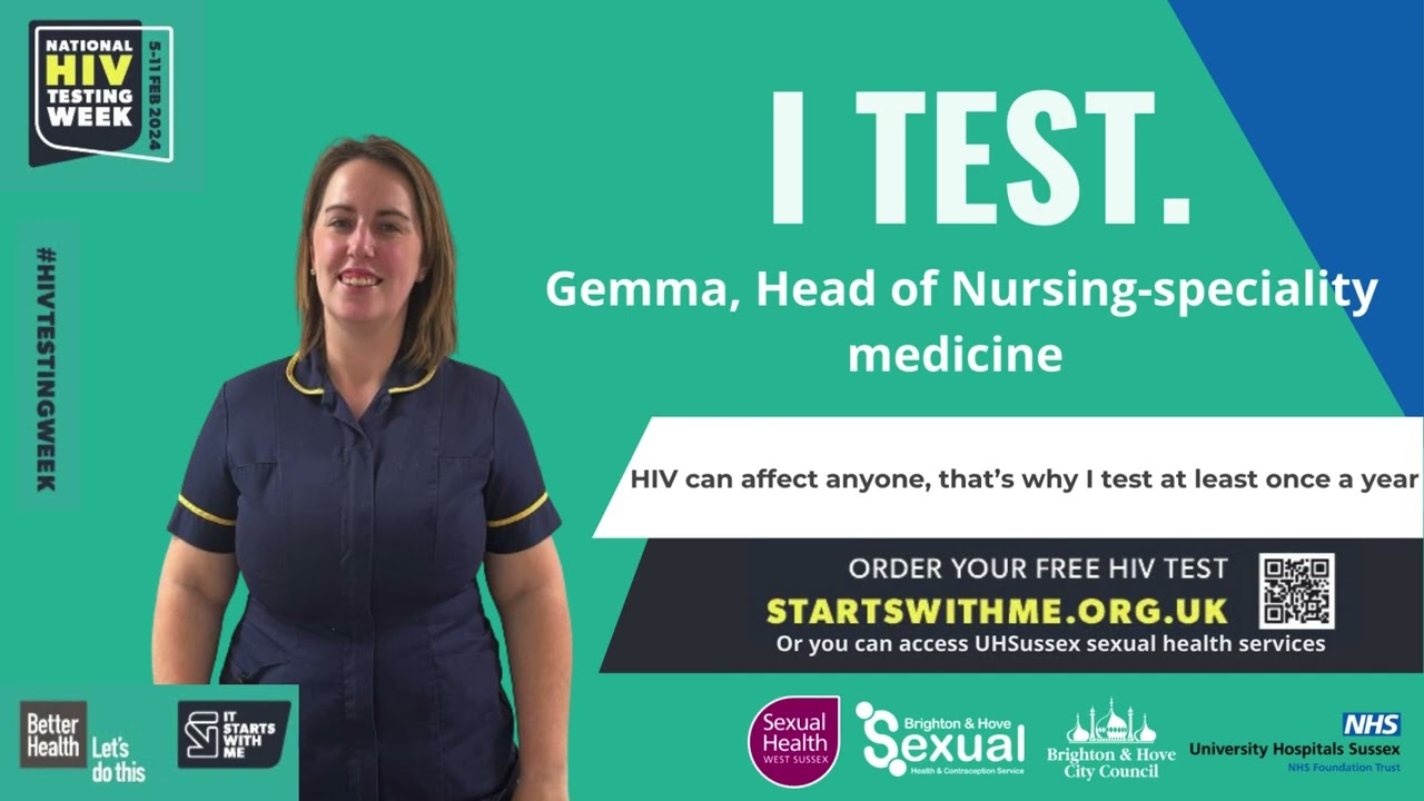 HIV testing week 2024 video 1