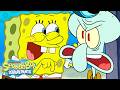 4 Hours of SpongeBob & Squidward's BEST Moments 🧽🦑 | SpongeBob DEFAULT Thumbnail