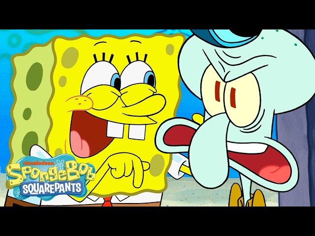 4 Hours of SpongeBob & Squidward's BEST Moments 🧽🦑 | SpongeBob SDDEFAULT Thumbnail