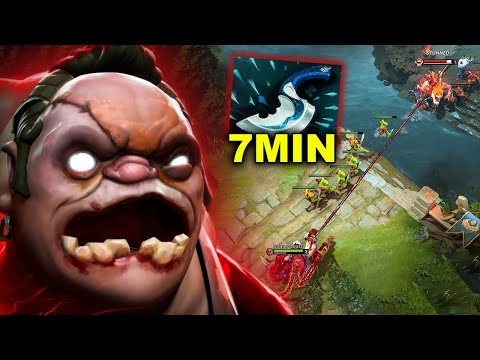 7Min Blink Pudge🔥 🔥 Big Boss Rampage 32Kills Dota 2