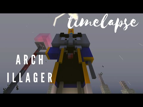 Insane Minecraft Timelapse: Arch Illager Build!