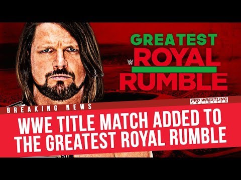 Fight Size Update: Unannounced Wrestlers Advertised For Greatest Royal Rumble, Bruce Prichard’s WWE Network Show, And More