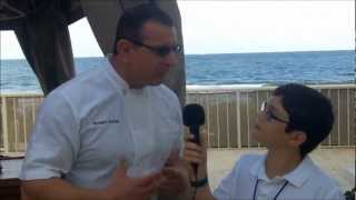 Robert Irvine of Food Network's Restaurant Impossible at the Palm Beach Food and Wine Festival