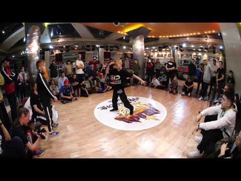 final up to 9 y.o. bboy ElectroMax vs Power Jet - брейкданс батлы AUTUMN WARS