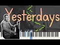 Art Tatum - Yesterdays 1954 Live (Superfast Stride Piano Synthesia) by @MidiTools