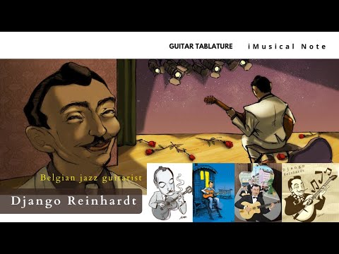 Guitar TAB - Django Reinhardt : Daphne | Tutorial Sheet Lesson #iMn