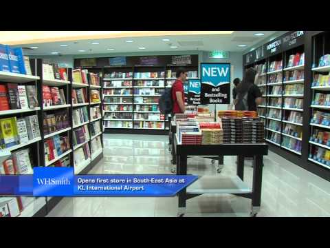 Grande inauguração do WHSmith no Aeroporto Internacional de Kuala Lumpur (KLIA)