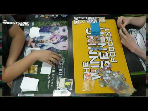 Australian Netrunner Nationals 2016 Top 8 Game 2 - Wilfy (Whizz) v Chris (CTM)