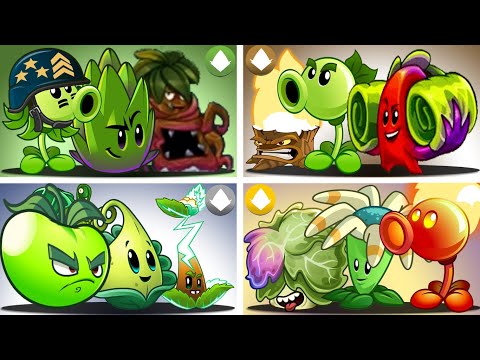 PvZ 2 4 Best Team Plants  Vs Team Zombies-That Team Plant Will Win?