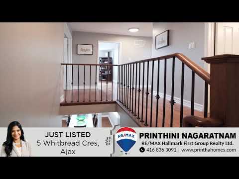 5 Whitbread Cres,Ajax