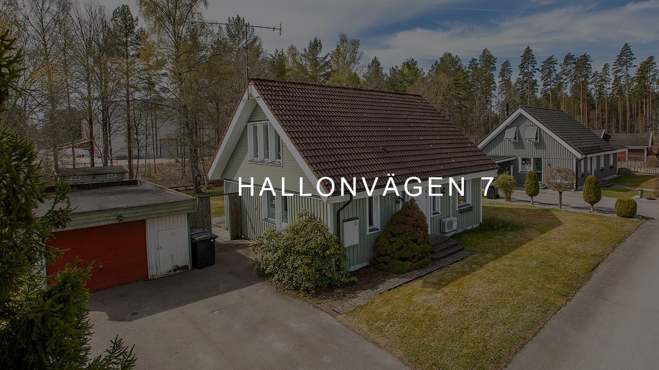 5 rum Villa på Hallonvägen 7 TJUREDA Växjö kommun - video