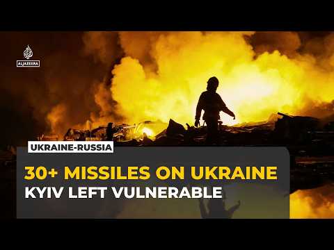 Second mass strike in a week: Kyiv’s air defences run out