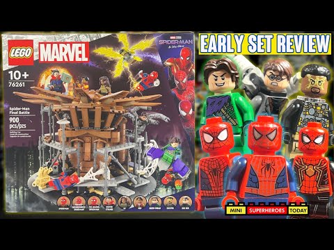 EARLY REVIEW: LEGO Spider-Man No Way Home Final Battle (Set 76261 Review)