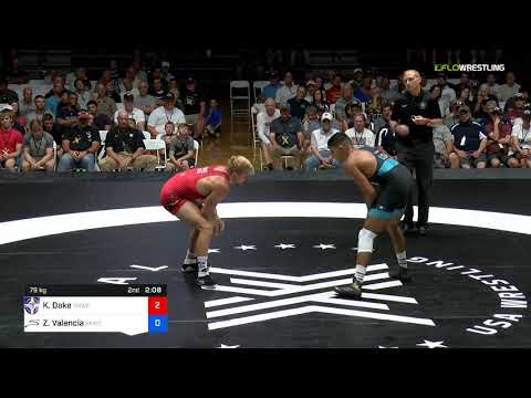 Final X/FS 79 KG - FX#1 - Kyle Dake (TMWC) Vs. Zahid Valencia (SKWC)