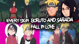 EVERY Sign WHY Boruto and Sarada Uchiha Fall in LOVE &amp; Marry (Part 1)