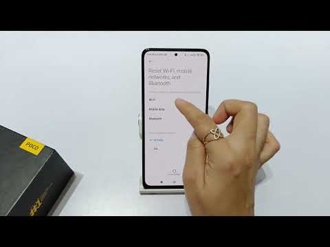 How to reset wifi in  poco f5 | poco f4 me mobile data reset kaise kare  |  reset network settings