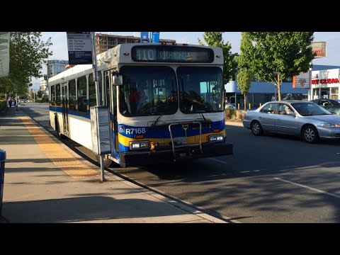 Vancouver Translink 1996 New Flyer D40LF R7168 Take Off