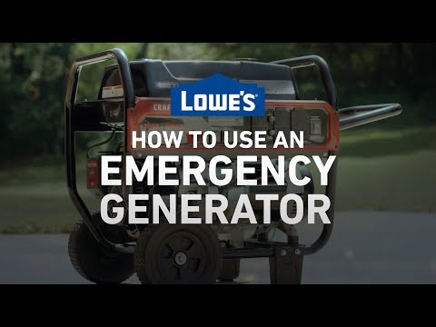 How To Use an Emergency Generator | Severe Weather Guide