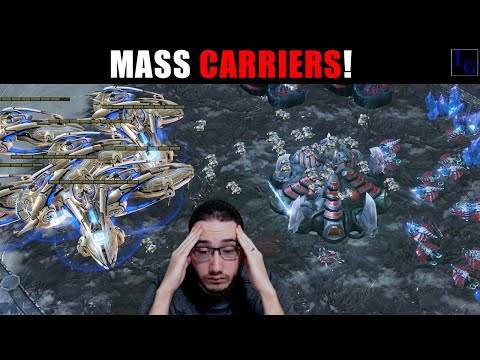SALTY Zerg Commentary vs MASS CARRIERS! | Live ZvP Ladder Game | StarCraft 2 SC2 PvZ Protoss Match