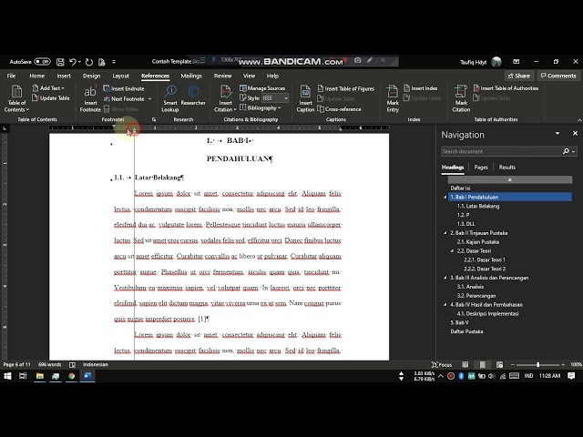 Cara Membuat Template Skripsi Pada Word Cara Membuat Template Skripsi Pada Word