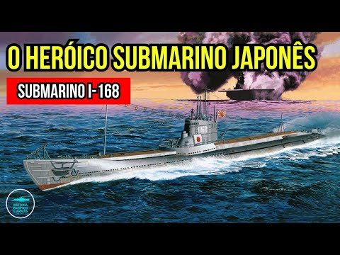 A História do Submarino que AFUNDOU o USS Yorktown em Midway - Submarino I-168