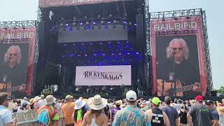 Ricky Skaggs covers Emmylou Harris - Darkest hour is just before the dawn at Railbird Festival 2023