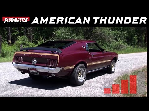 1967-70 Ford Mustang V8 - American Thunder Header-Back Exhaust System