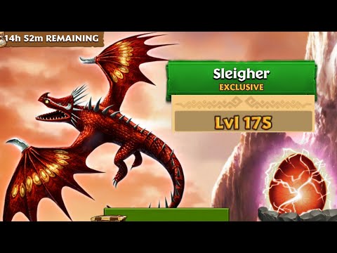 SLEIGHER MAX LEVEL 175 TITAN MODE - EXCLUSIVE SKRILL - Dragons: Rise of Berk